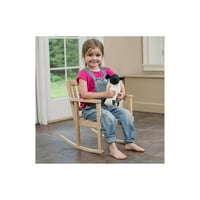 Eli & Mattie Amish ručno izrađene malene dječje drvene stolice za ljuljanje