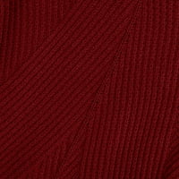 Babysbule Womens Tops setovi za klirens bluza Ženska kornjača Pletena pulover debeli rever-pulover Duks set padne uštedu