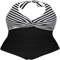 Ženski jednodijelni kupaći kostim V-izrez Halter kupaći kupaći kostimi za kupaće kostim za žene za žene