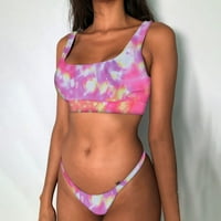 Ženski podstavljeni push up bikini set Halter kupaći kupaći kostimi