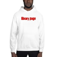 Bibliotečka stranica Cali Style Hoodie pulover dukserice po nedefiniranim poklonima