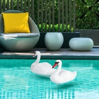Swan Decoy Pond Ptice Dekoracija za odvraćanje od guska Decoys Lov Lov na bakoti Garden Ribnjak Dekoracija