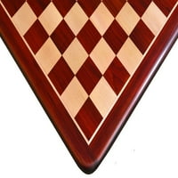 Drvena šahovska ploča Blood Crvena Bud Rose Wood 19 . SKU - B1056