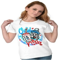 Airrushed slush Puppie Chill Vibes Ženska majica Dame Tee Brisco Marke X
