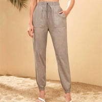 Ženske čiste željene kratke kratke hlače u tri četvrtine hlače bazne kratke hlače za žene Radni povremeni