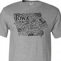 Majica sa salata sa majicom sa salata sa tikvom Iowa Iowa