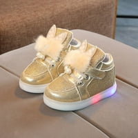Sdjma oddler dječje djece dječje djevojke crtani zec LED svjetlosne sportske cipele patike