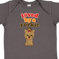 Inktastični Jorkširski terijer terijer Yorkie Gift Baby Boy ili Baby Girl Bodysuit