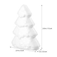 Drvo Božićni polistiren DIY CRAFT Ornament Styrofoam Oblici oblika zanatlije Minijature Kitxmas kalup