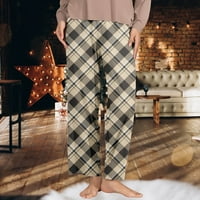 Eashery Capri pantalone za žene Dressy Visoko elastični struk povucite haljine Žene Radne hlače