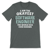 Funny softver inženjer majica - ja sam na dole