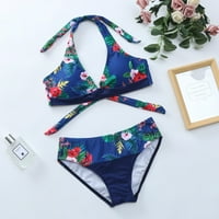 Žene kupanje bikini kupaći kostim cvijeće Drće se tiče odijelo bikinis set