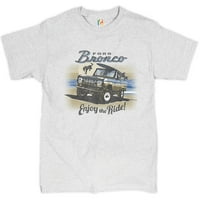 TEE Hunt Ford Bronco majica uživajte u vožnji offroad suv licencirana muška košulja za muške novine,