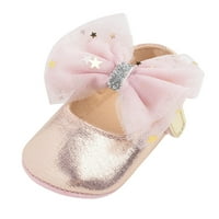 Dječje cipele Mary Girls Haljina gumena Stan Jedli Bowknot First Princess Baby Cipele