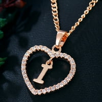 Pgeraug pokloni za žene modni poklon engleski slovo naziv lančane privjeske ogrlice nakit abeceda ogrlica