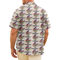4. jula muška havajska majica SAD Nacionalna zastava Grafička majica Ovratnik odjeće Odjeća 3D Print