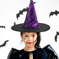 HALLOWEEN Vještica šešir - žene za muškarce maskarade - čarobnjaka za tiskane tkanine - Halloween Party Coveme Pribor - Cosplay rekviziti
