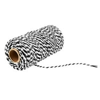 Mnjin Šareni pamučni konop DIY ručno tkani pamučni konop tkani tapiserija konop vezan uže