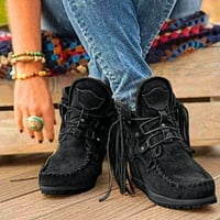 Čizme cipele sa retrom retro noe koža casual za žene Ženske čizme Ženska čizme cipele kratke potpetice