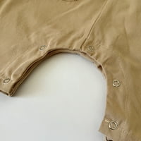 Kali_store bodysuits za dječaka za bebe i podlogu za dijete jednodijelni komadići pamučni dječji pamučni
