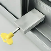 Podesivi klizni prozori Zaključavaju sigurnosne brave okvira vrata s dodacima za ključeve alata