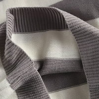 PIMFILM MENS pulover Dukseri muški lagani pulover Duksevi plus veličina prevelika siva m
