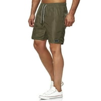 Muški kratke hlače Streetwear Jogging Prozračni ljetni retro sportski dnevni kašici