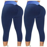SHPWFBE CAPRIS hlače za žene joga hlače Fitness hlače gamaše joga trčanje ženske sportske strije aktivne