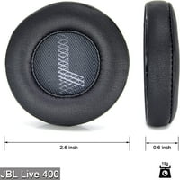 Žive 400BT uši - zamjenske uši za uši za uši kompatibilne sa JBL live bt bežičnom uhom