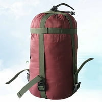Tvrtke vrećicu sa kompresijom vrećica za spavanje Torba za kompresiju prijenosne prenose za skladištenje za kampovanje ruksaka za planinarenje