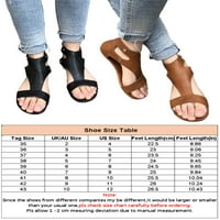 Avamo ženske kaznene kaznene sandale otvorene prste ljetne cipele veličine 4-12
