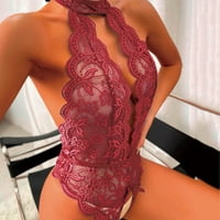 Ženska modna bod-lingerie uloga za donje rublje Žene Crvene plane čipke donje rublje