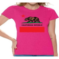 Majica sa Awkward Styles California za žene California State Women Majica Sjedinjene Američke Države