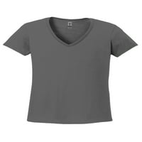 Normalno je dosadno - ženska majica s kratkim rukavima V-izrez, do žena veličine 3xl - rođendanski poklon