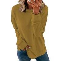 Ženske vrhove Dressy Ležerne prilike stabilna odjeća Ženska modna Ležerna majica s dugim rukavima TOP