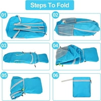 30L ultra lagani pakivni ruksak, vodootporni ruksak za putni ruksak sklopivi vodootporan ruksak kampovanje
