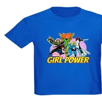Cafepress - Marvel Girl Power Swer Kids Dark Majica - Dječja tamna majica