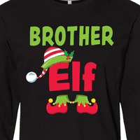Majica sa božićnim bratom Elf dugih rukava