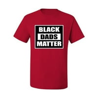 Divlji bobby crni tata važni crni ponos muškarci grafički tee, crveni, 4x-veliki