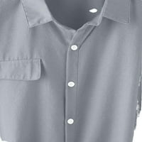 Ženske plus bluze casual majica siva 1xl