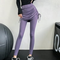 Yoga hlače nacrtavanje seksi lažne suknje za trčanje