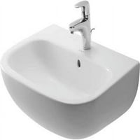 DURAVIT 231065-3HOHOHOH D-CODE 25-1 2 Specijalna keramička zidna u kupaonici sudoper - bijeli