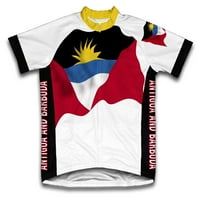 Antiguda i Barbuda zastava kratki rukav biciklistički dres za žene - veličine 3xl