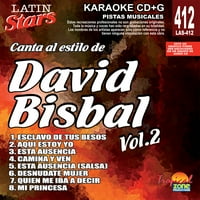 Karaoke Latin Stars Bisbal David Vol .2