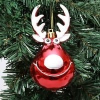 Božićno drvsko drvo obojeno bombon lizalica privjesak za dječji poklon Xmas Decor