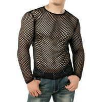 Muški ljetni povremeni pulover mišića kratkih rukava s majicama TOP bluza