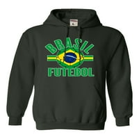 Idi na sve Brasil Futebol Brazil Fudbal fudbal fudbalske fudbalske duksere Hoodie Muns Women