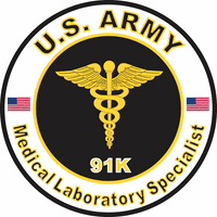 U.S. ARMY MOS 91K Medicinski laboratorijski specijalista