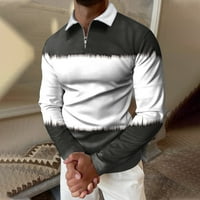 Muškarci Ležerne prilike Jesen Zimska majica s dugim rukavima Odštampana majica TOP bluza Yutnsbel