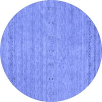 Ahgly Company u zatvorenom okruglom sažetkom Plave suvremene prostirke, 6 'okruglica
